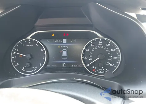 2020 Nissan Murano Sl Intelligent Awd z USA, uszkodzony, nr VIN 5N1AZ2CS7LN133375